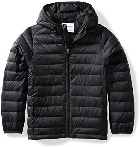 Packable hooded puffer kids